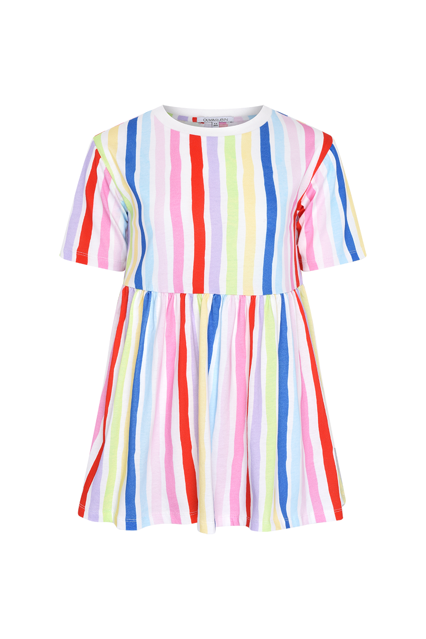 Kids Eden Painted Stripe Jersey Dress SAMPLE Olivia Rubin Kids Eden Painted Stripe Jersey Dress SAMPLE Olivia Rubin