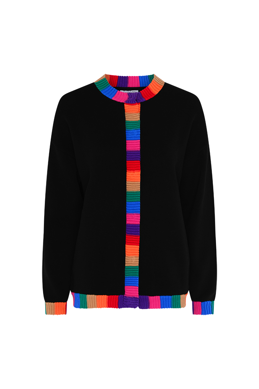 Black rainbow jumper deals
