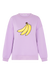 Leah Lilac Banana Relaxed Fit Sweatshirt