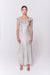 Rex Silver Sequin Maxi Dress