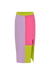 Leandra Colourblock Knit Mix Skirt
