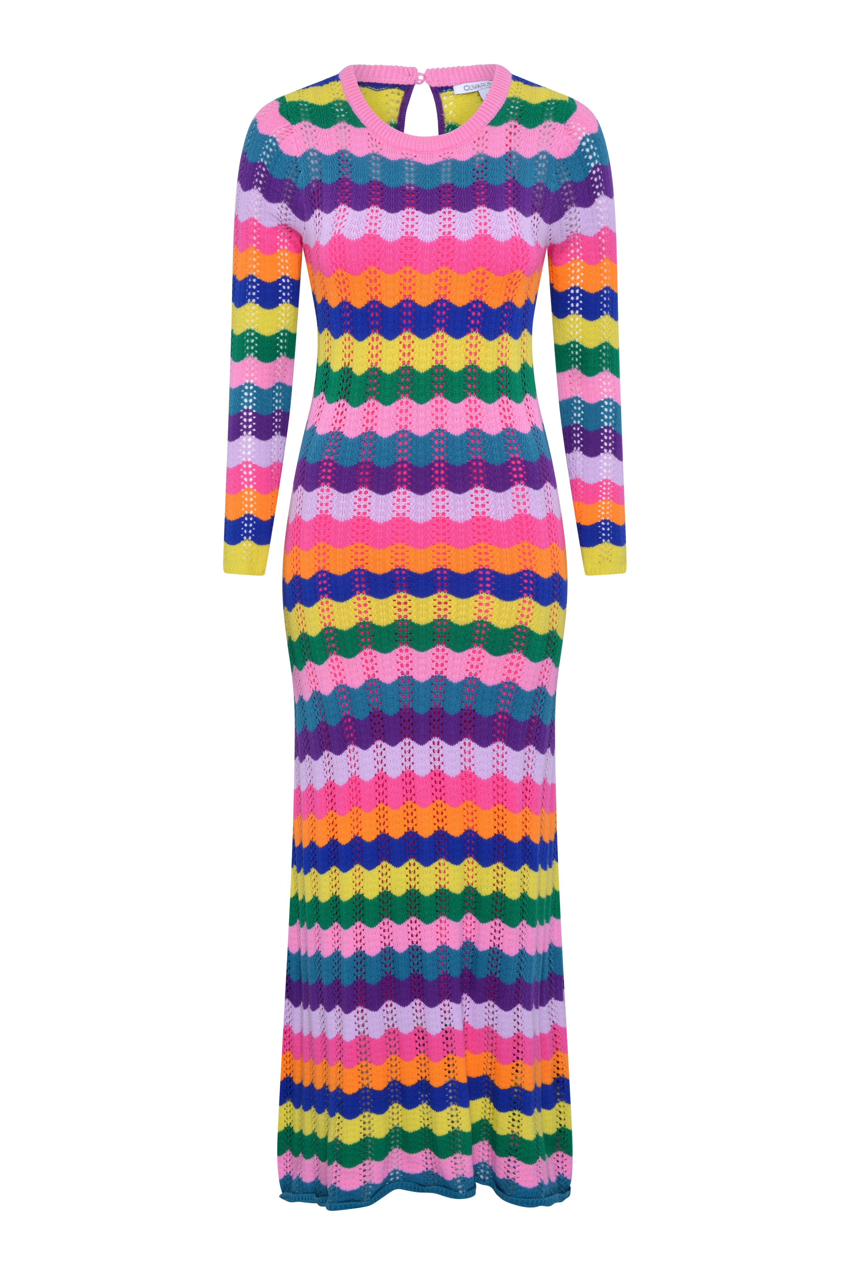 Rainbow 2025 knit dress