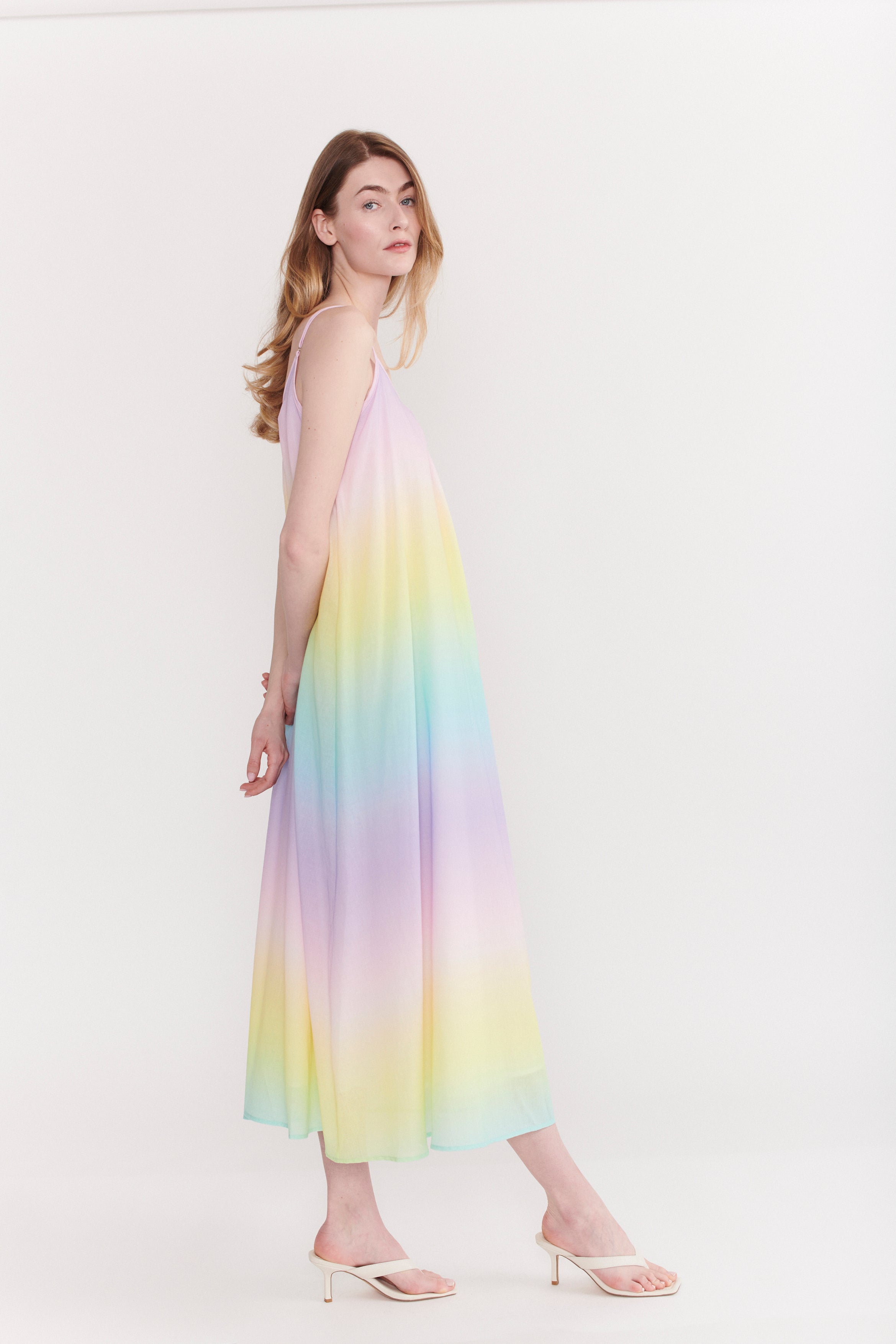 rainbow ombre maxi dress Kleo Maxi Dress - Rainbow Ombre